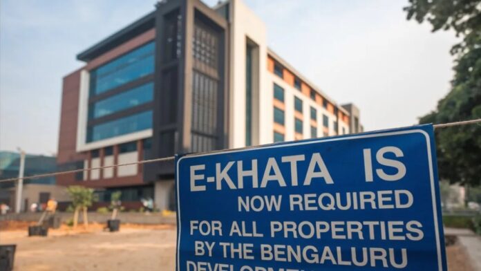 CREDAI Advocates Phased Rollout of E-Khata in Bengaluru