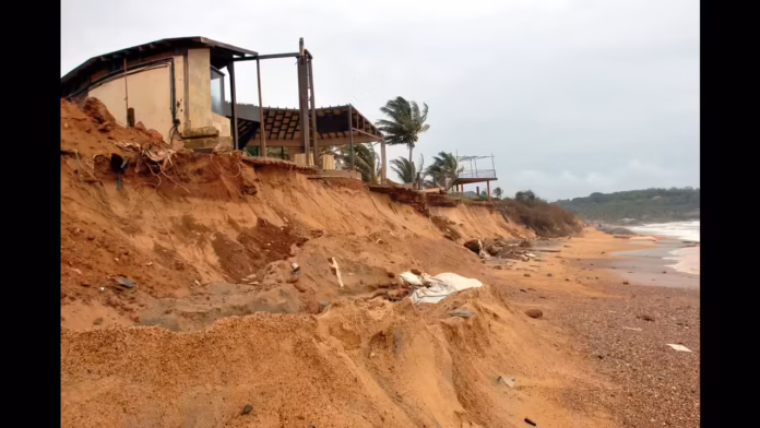 Goa Coastal Erosion Raises Climate Risk Concerns